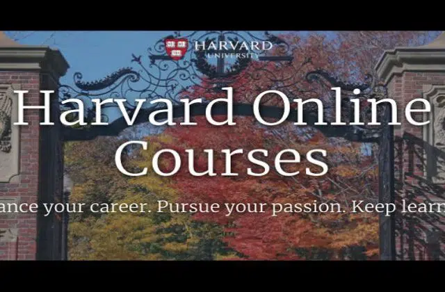 Δωρεάν 64 online μαθήματα από το πανεπιστήμιο του Harvard 13