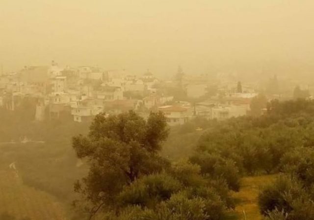 Άνοδος της θερμοκρασίας και αφρικανική σκόνη - επιδείνωση από αύριο 13
