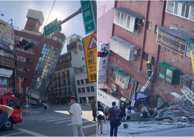 Σεισμός 7,5 Ρίχτερ στην Ταϊβάν: 4 νεκροί και 50 τραυματίες - Τουλάχιστον 26 τα κτήρια που έγειραν ή κατέρρευσαν 2